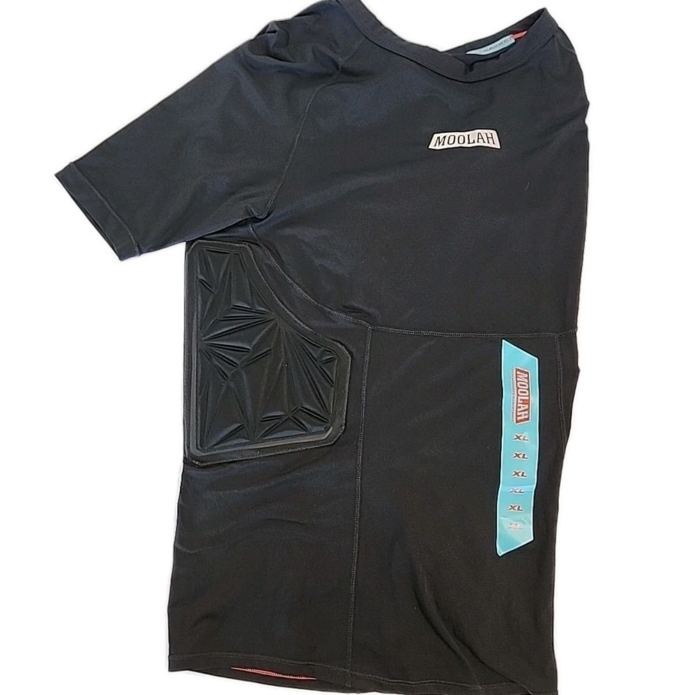 Moolah Black Padded Compression Basketball Top Women's XL
